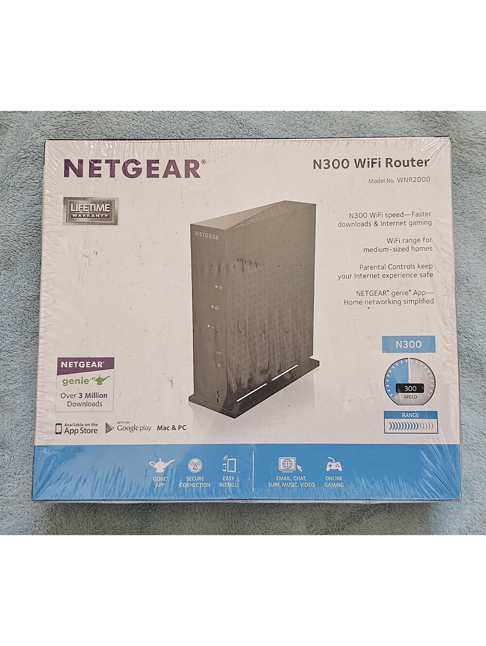 NETGEAR N300 WiFi Router Model WNR2000